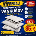 Ortopedický vankúš - tovar z vystavenia